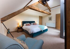 Bedroom 2 with super king-size bed