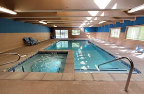 Relax in the hot tub or go for a swim in the pool. Both renovated in June 2024!