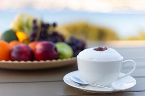 Enjoy sipping a wonderful espresso, cappuccino

