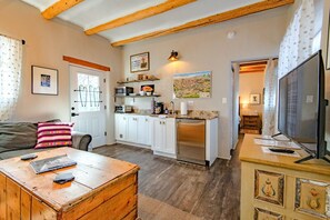 Living Area | Kitchenette | Hall to Bedroom