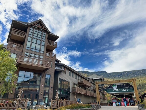 Our Home enjoys the Second Balcony from the left with Wonderful Mountain Views