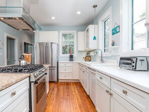 Beautiful Kitchen with Gas Range and Oven