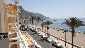 Vue sur la plage/l’océan