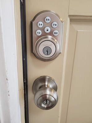 Keypad Entry-Code to Be Given Individually