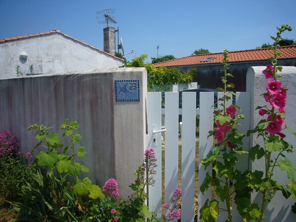 Au cœur du village en bord de mer