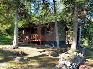 Cabin from outside 