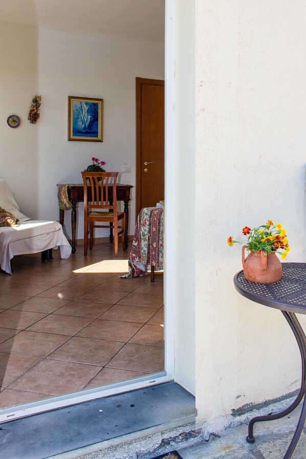 Secondo terrazzo con accesso alla camera da letto