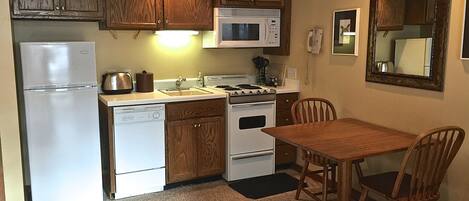 Kitchen and dinning area