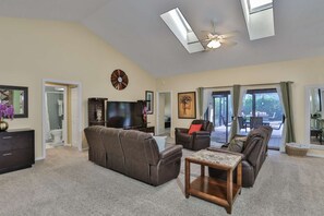 Stream, lounge, and unwind in comfort and style.