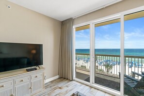 Living Area with Balcony