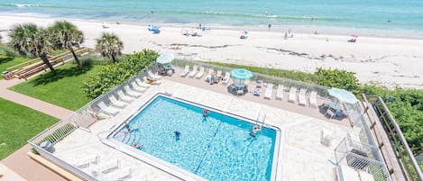 Pool and Beach view