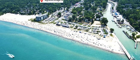 Only a 3 minute walk to the Grand Bend beach rated 8th in Ontario by Planetware