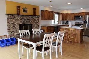 Kitchen with eating space