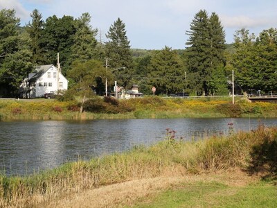 Riverfront Cabin West Branch Delaware River