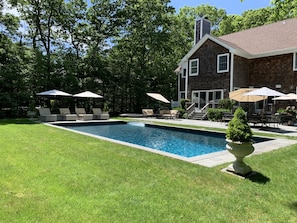 Rear garden view