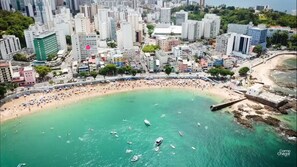 Localização do apartamento em rosa.