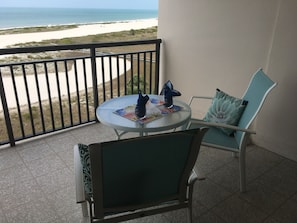 RELAXING BALCONY.