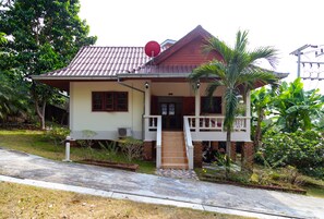 Front view of our 2 bedrooms house.