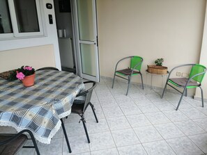 Kitchen balcony