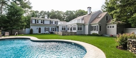 Beautiful private setting with heated pool