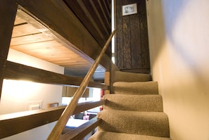 Stairs to loft