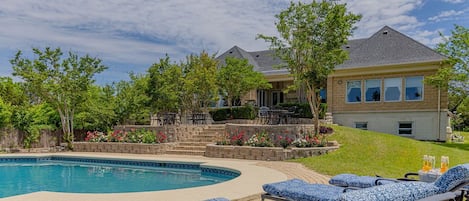 Pool + Terrace - Walker Luxury Vacation Rentals