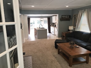 Living room -open floor plan