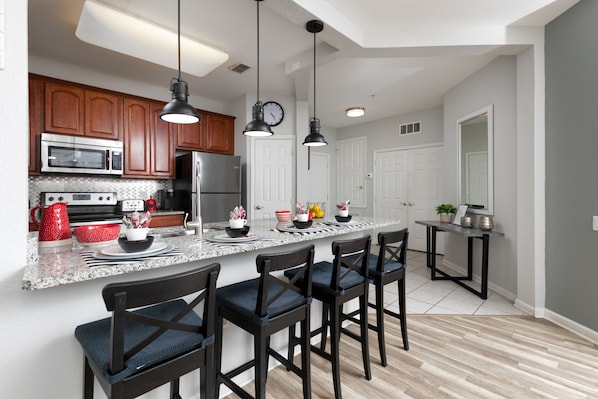 Breakfast area