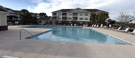 Pool Area in Willow Bend
