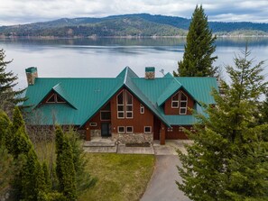 Bird's eye view looking front to back on the lake experience