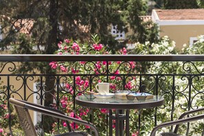 Udsigt fra balkon