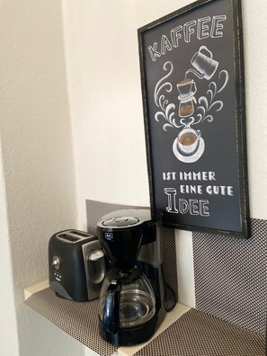 Kaffe och/eller kaffebryggare