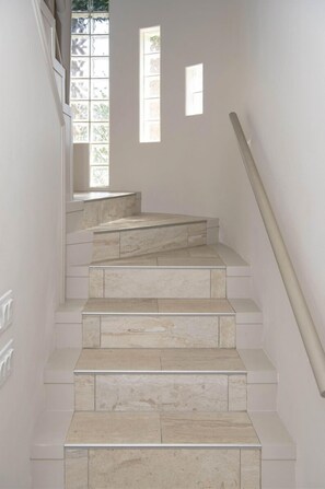 Stairway to living area