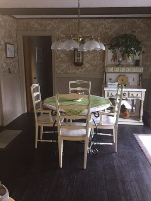 Dining area