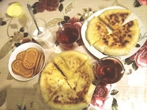 Home made khachapuri