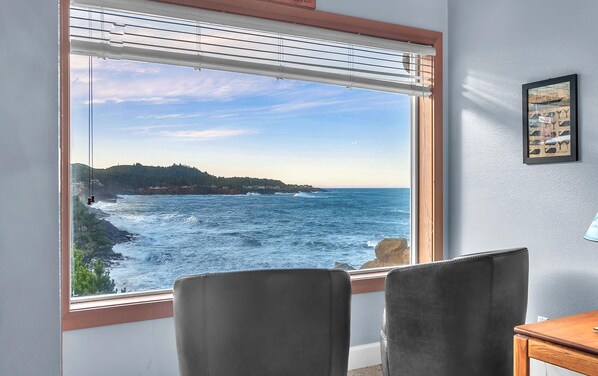 living room view