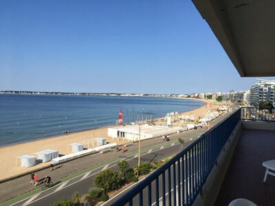 « Retour de Plage » 🌅, spacieux et lumineux vue mer.