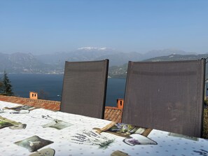 Blick von der Unterkunft