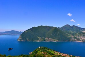 Our place seen from Monte Isola