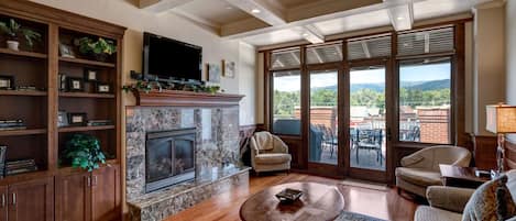 Living Room with View of Buffalo Pass and the Continental Divide