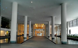 main entrance to lobby