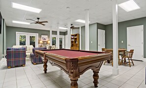 Lower level game room