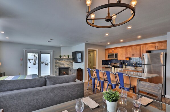 Welcome to our modern Killington condo!