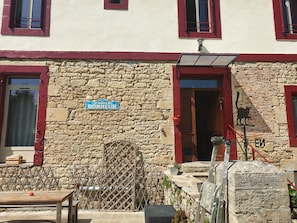Fassade der Unterkunft