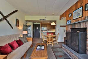 spacious living room