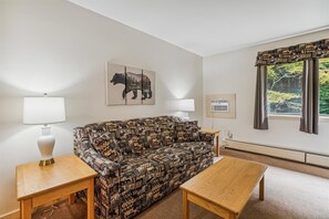 Relax after a hard day, and enjoy the cooling from the air conditioner.