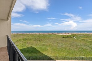 Beach view from your balcony!