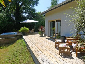 Terrasse côté sud