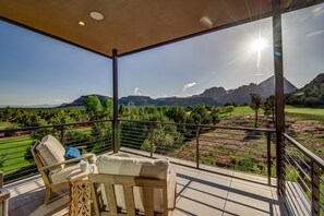 Enjoy the Views from the Master Bedroom Private Balcony