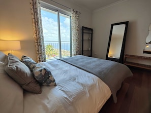 Sea view from the bed